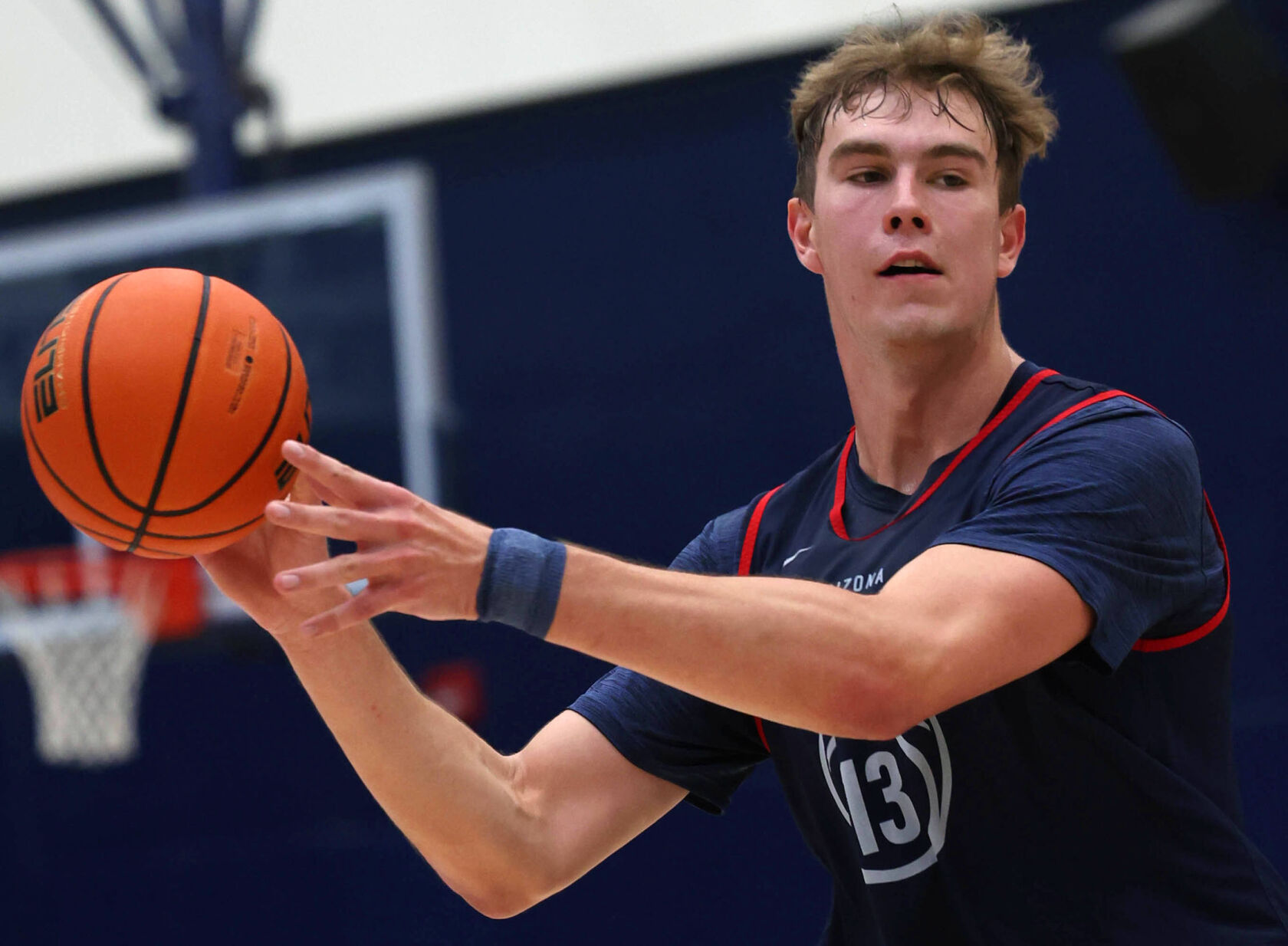 Arizona mens basketball practice